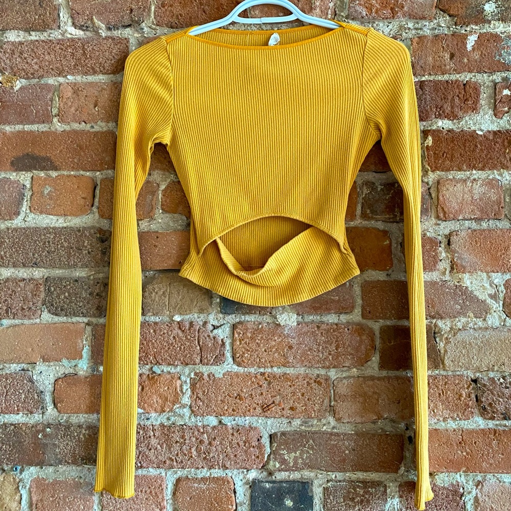 Zara Cut Out Crop Top